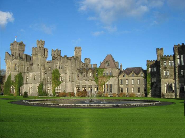 Ireland castle ashford hotels mayo county